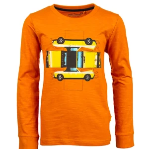 New - YELLOW CAR T-Shirts Met Lange Mouwen