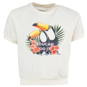 Clearance - TOUCAN coral pink T-Shirts Korte Mouwen