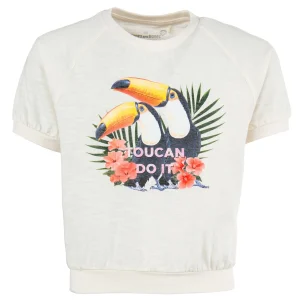 Hot - TOUCAN off white T-Shirts Korte Mouwen