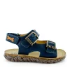 Fashion calf navy Sandalen