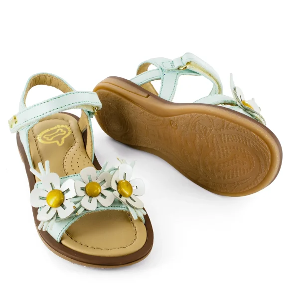 Online calf mint Sandalen